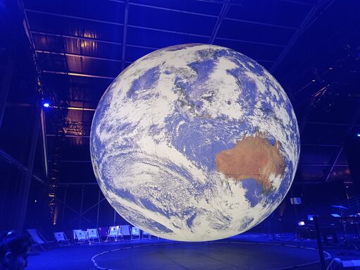 Oeuvre de Luke Jerram - GAIA